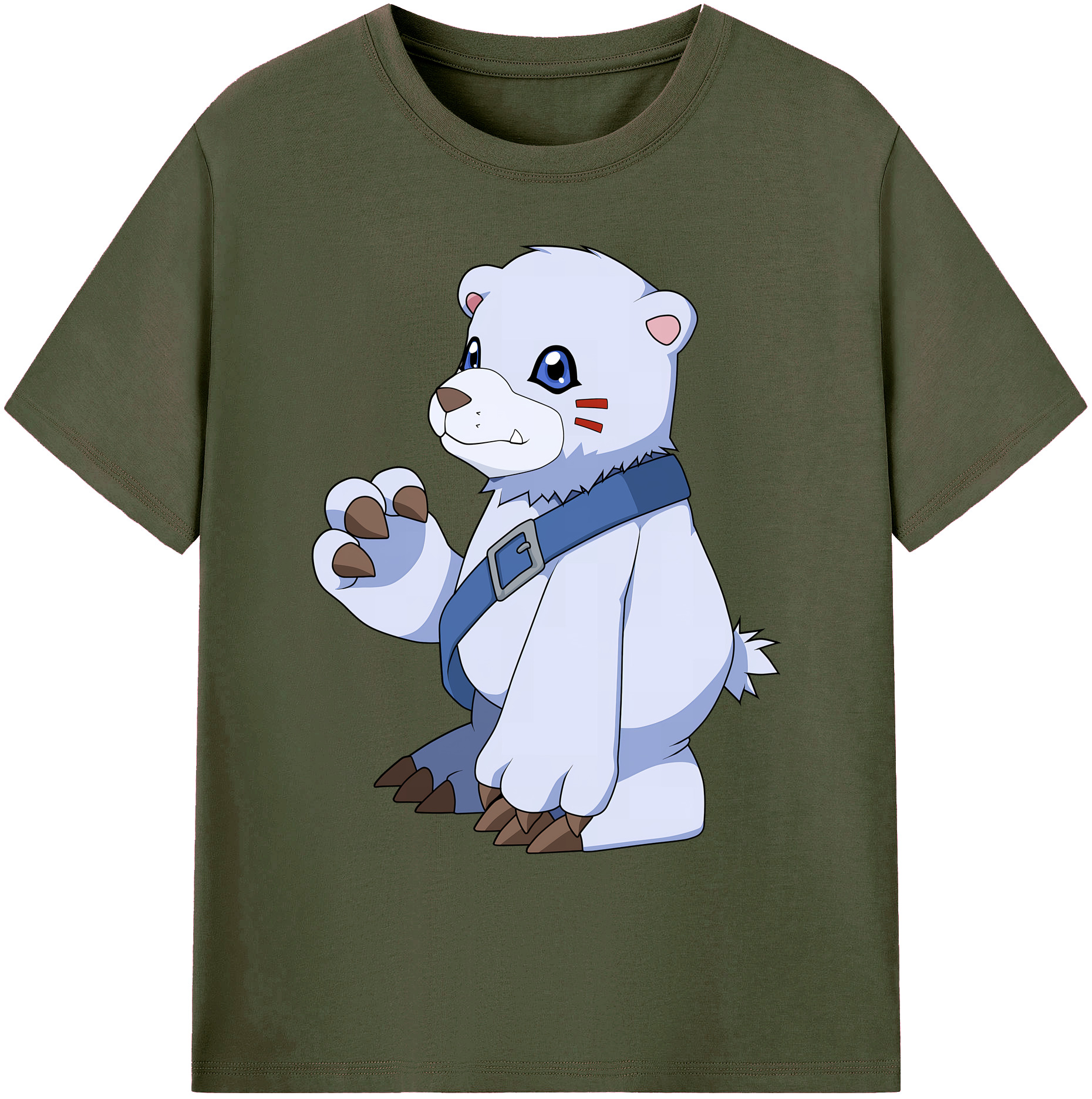 （画像用） Digimon デジタルモンスター/デジモン 綿100％ メンズ半袖Tシャツ｜肌触りやわらか＆通気性